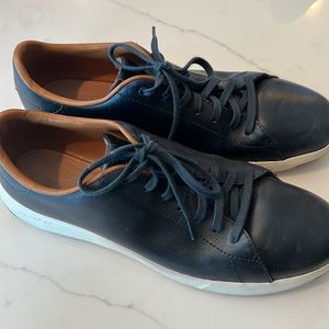 Mens Size 11 Cole Hann Grand.OS Dress Shoe Blue